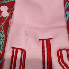 BLOOPER ACCESSORY: Monogrammed Luggage Cover