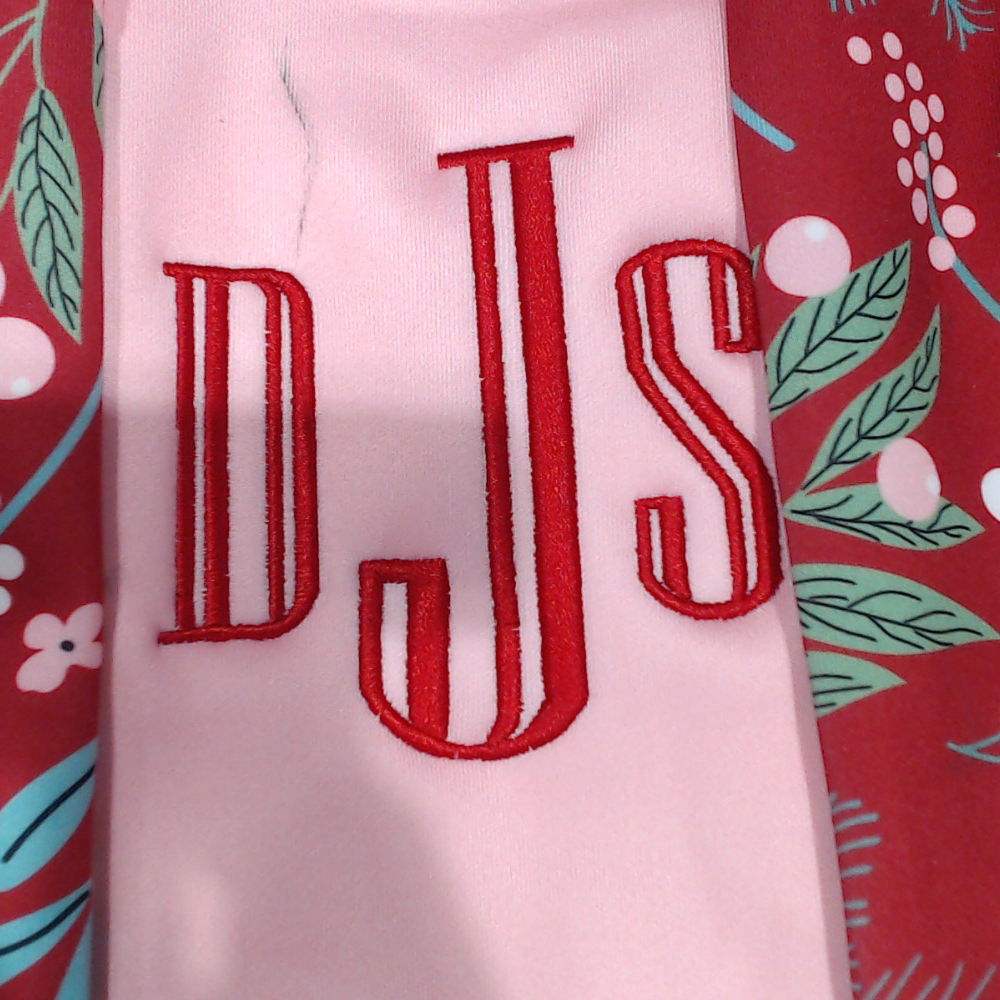 BLOOPER ACCESSORY: Monogrammed Luggage Cover