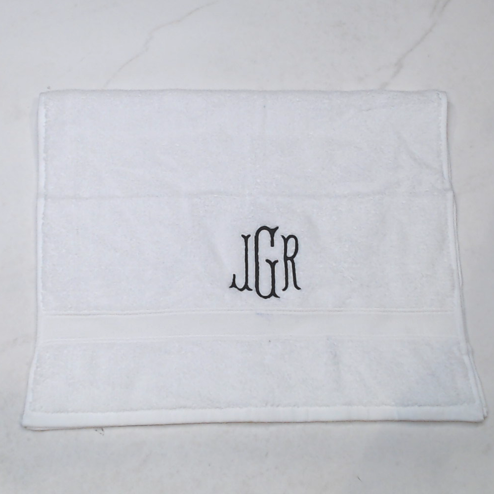 BLOOPER ACCESSORY: Monogrammed Hand Towel