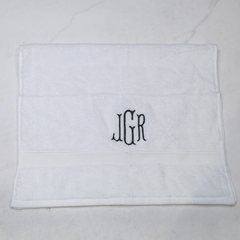 BLOOPER ACCESSORY: Monogrammed Hand Towel