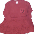 BLOOPER CLOTHING: Monogrammed Waffle Dress
