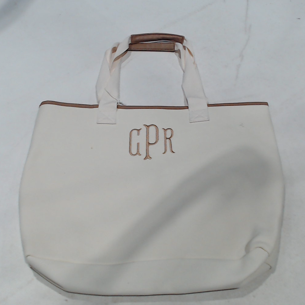 BLOOPER BAG: Monogrammed Tote Bag