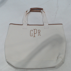 BLOOPER BAG: Monogrammed Tote Bag