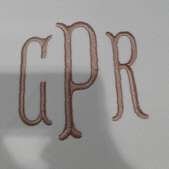 BLOOPER BAG: Monogrammed Tote Bag