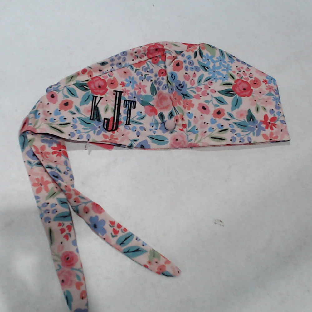 BLOOPER ACCESSORY: Monogrammed Scrub Cap