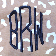 BLOOPER CLOTHING: Monogrammed Lightweight Sweatshirt