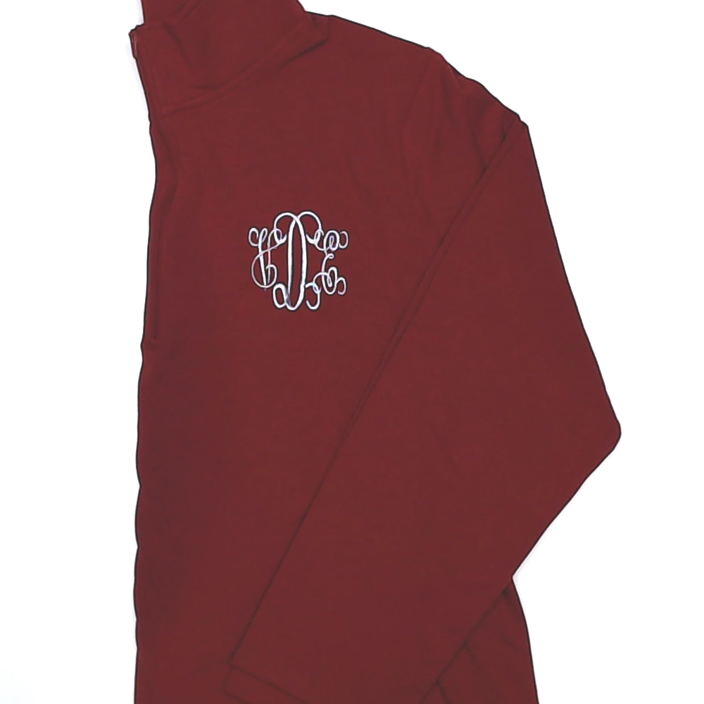 BLOOPER CLOTHING: Monogrammed Pullover Sweatshirt