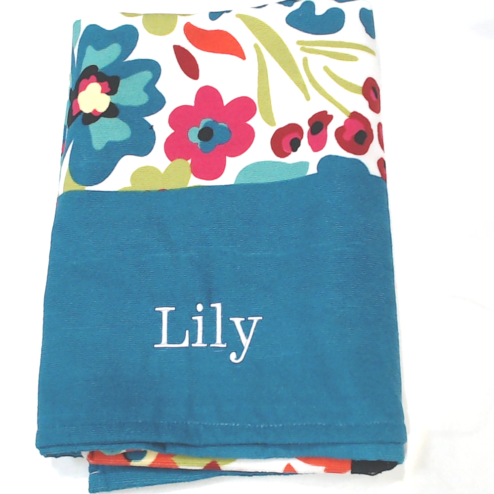 BLOOPER SWIM: Monogrammed Beach Towel