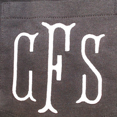 BLOOPER CLOTHING: Monogrammed Long Sleeve Shirt