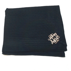 BLOOPER CLOTHING: Monogrammed Poncho