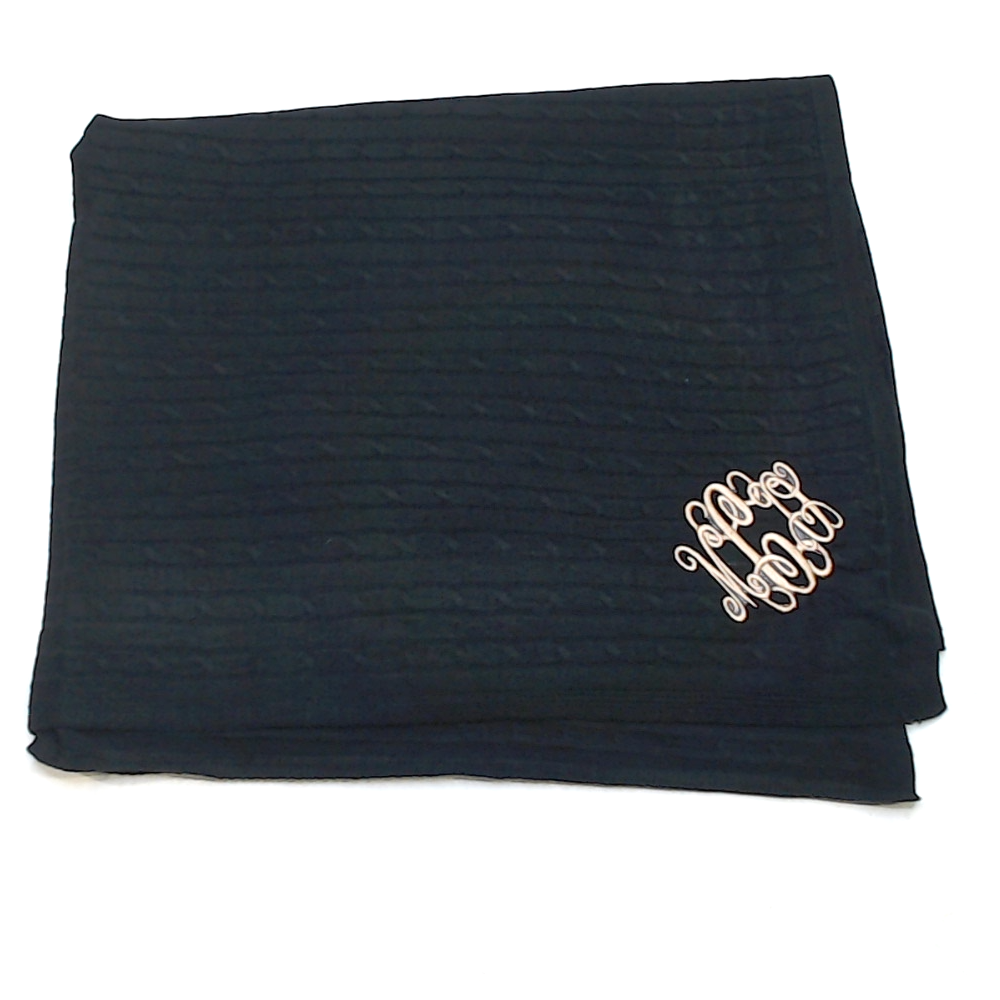 BLOOPER CLOTHING: Monogrammed Poncho