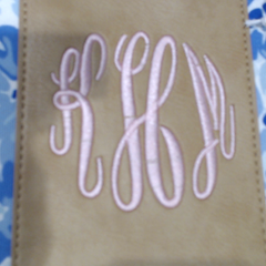 BLOOPER BAG: Monogrammed Charleston Weekender