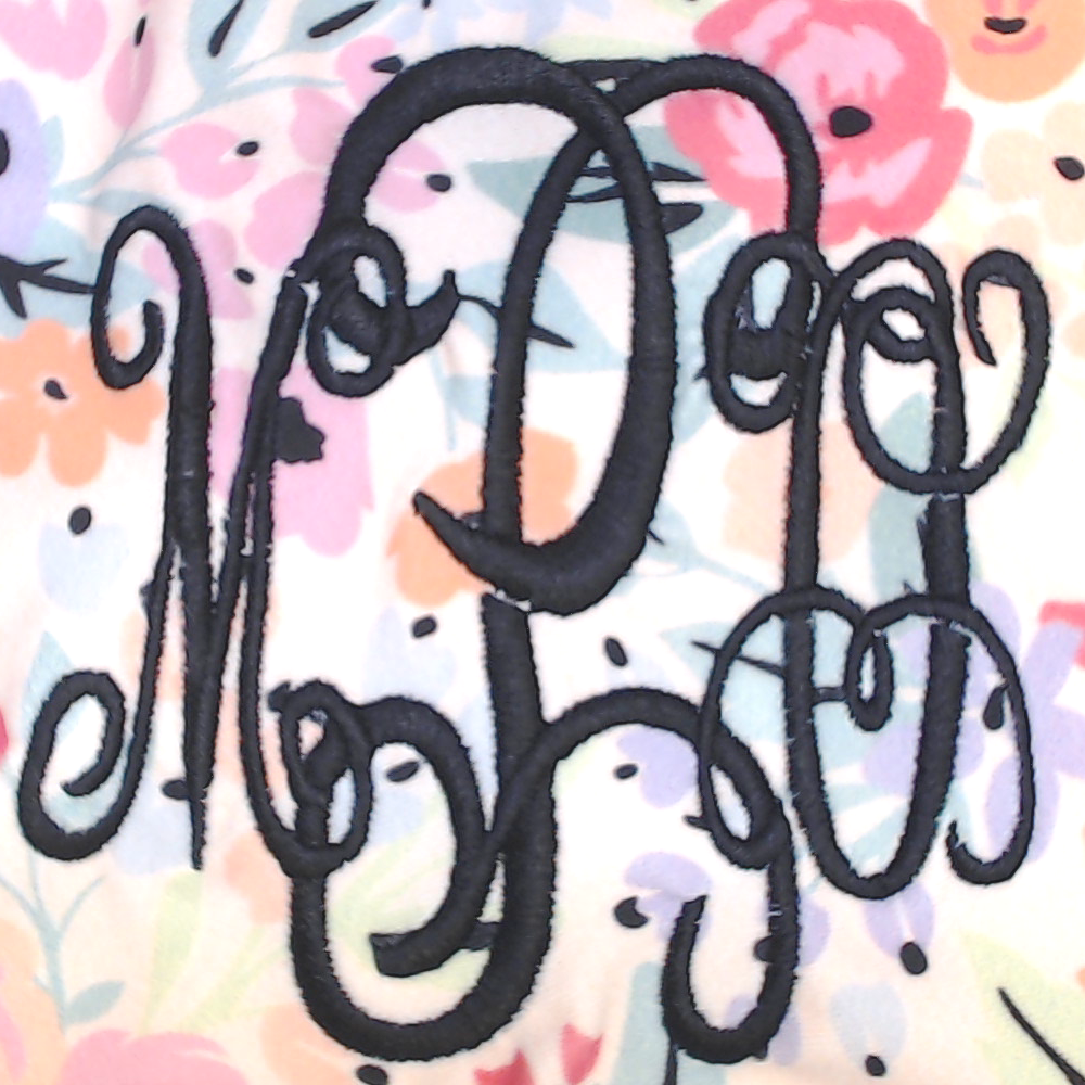 BLOOPER SWIM: Monogrammed Sarong
