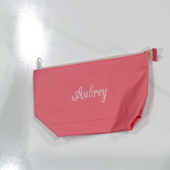 BLOOPER: Monogrammed Splash Proof Zip Pouch