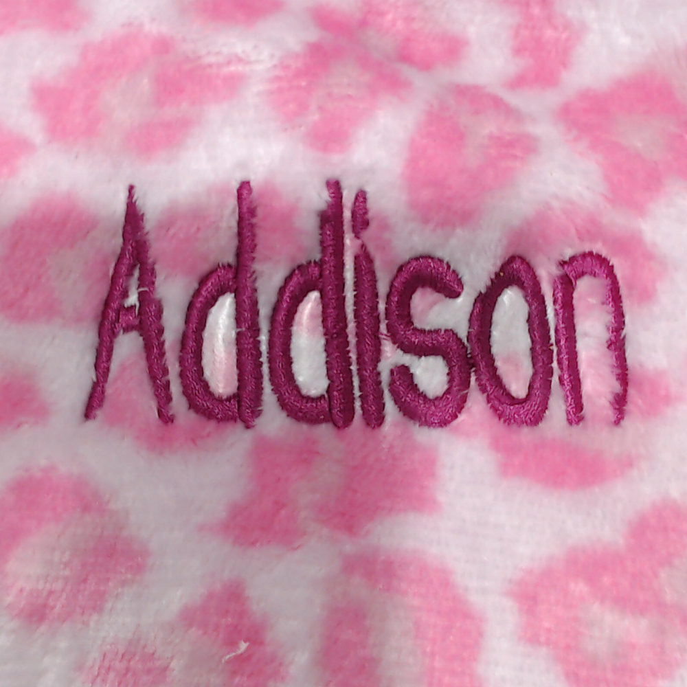 BLOOPER KIDS: Monogrammed Kids Blanket Hoodie