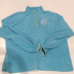 BLOOPER CLOTHING: Monogrammed Puff Sleeve Fleece Pullover