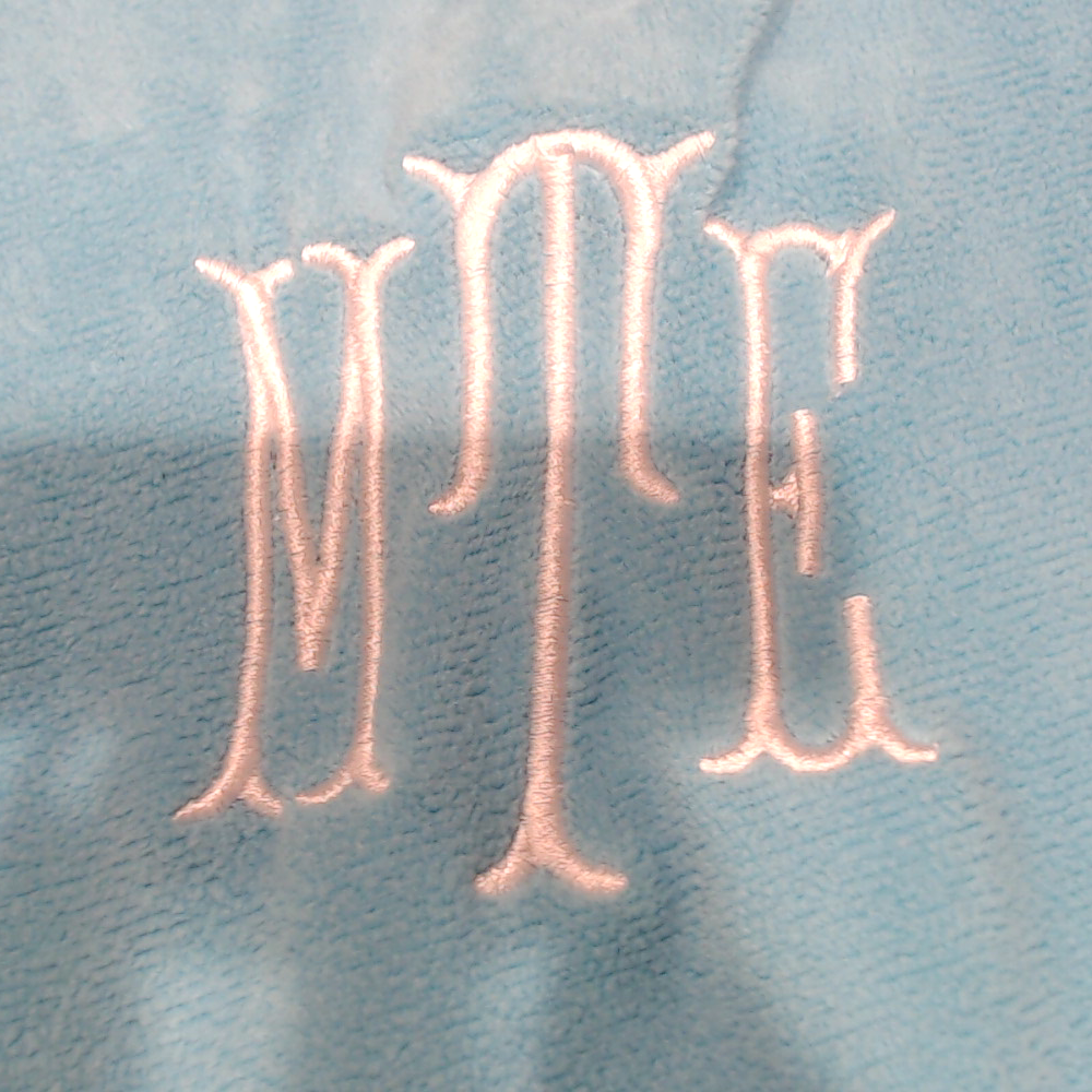 BLOOPER CLOTHING: Monogrammed Puff Sleeve Fleece Pullover