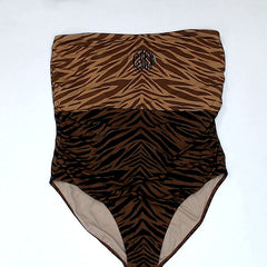 BLOOPER SWIM: Monogrammed One Piece Bathing  Suit