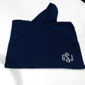 BLOOPER KIDS: Monogrammed Toddler Hooded Towel Poncho