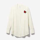 Louisville Cardinals Sweatshirt Cardigan | Ivory