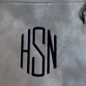 BLOOPER BAG: Monogrammed Purse