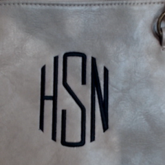 BLOOPER BAG: Monogrammed Purse