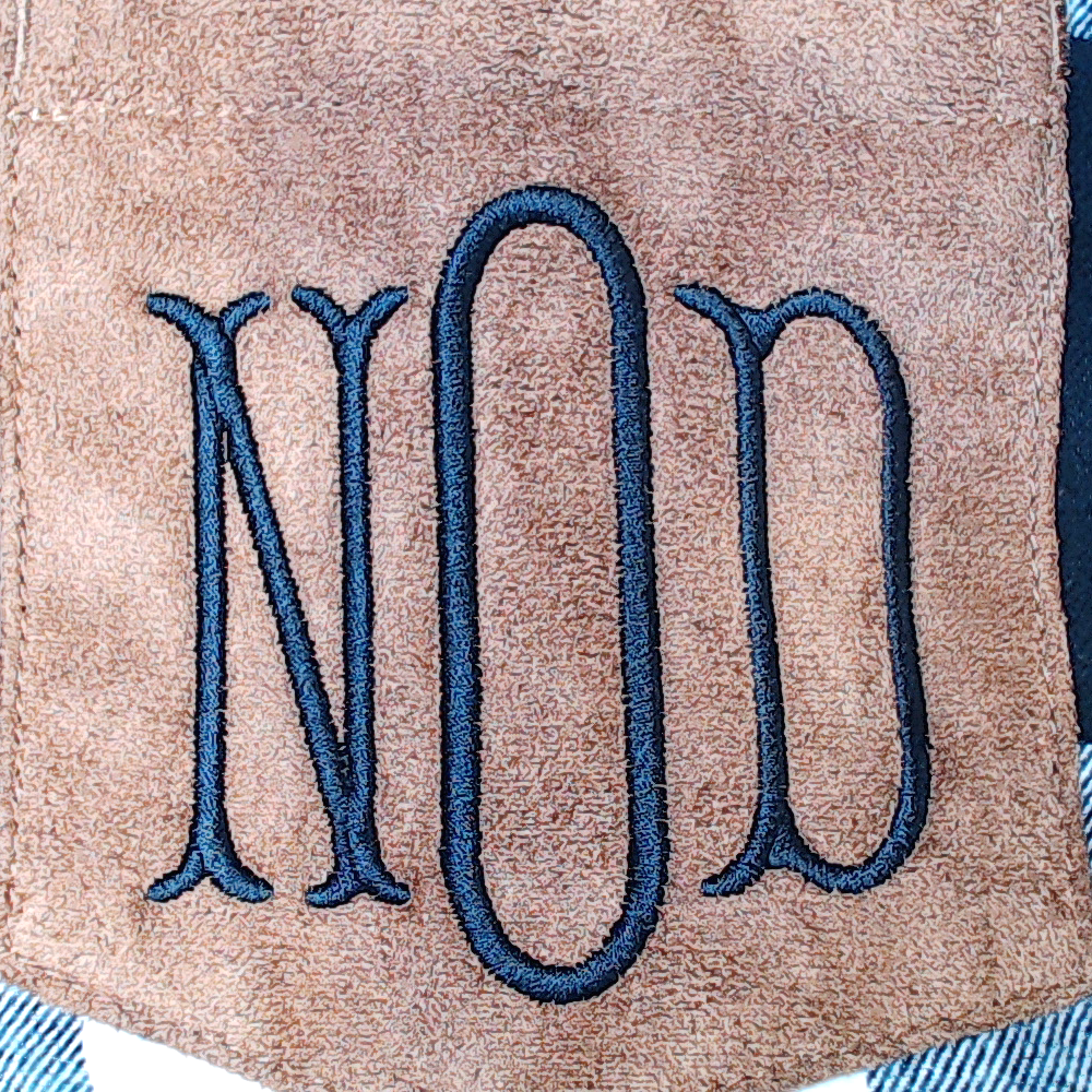 BLOOPER CLOTHING: Monogrammed Shacket