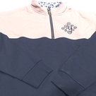 BLOOPER CLOTHING Monogrammed Quarter Zip Sweatshirt