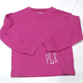 BLOOPER KIDS: Monogrammed Kids Puff Sleeve Sweatshirt