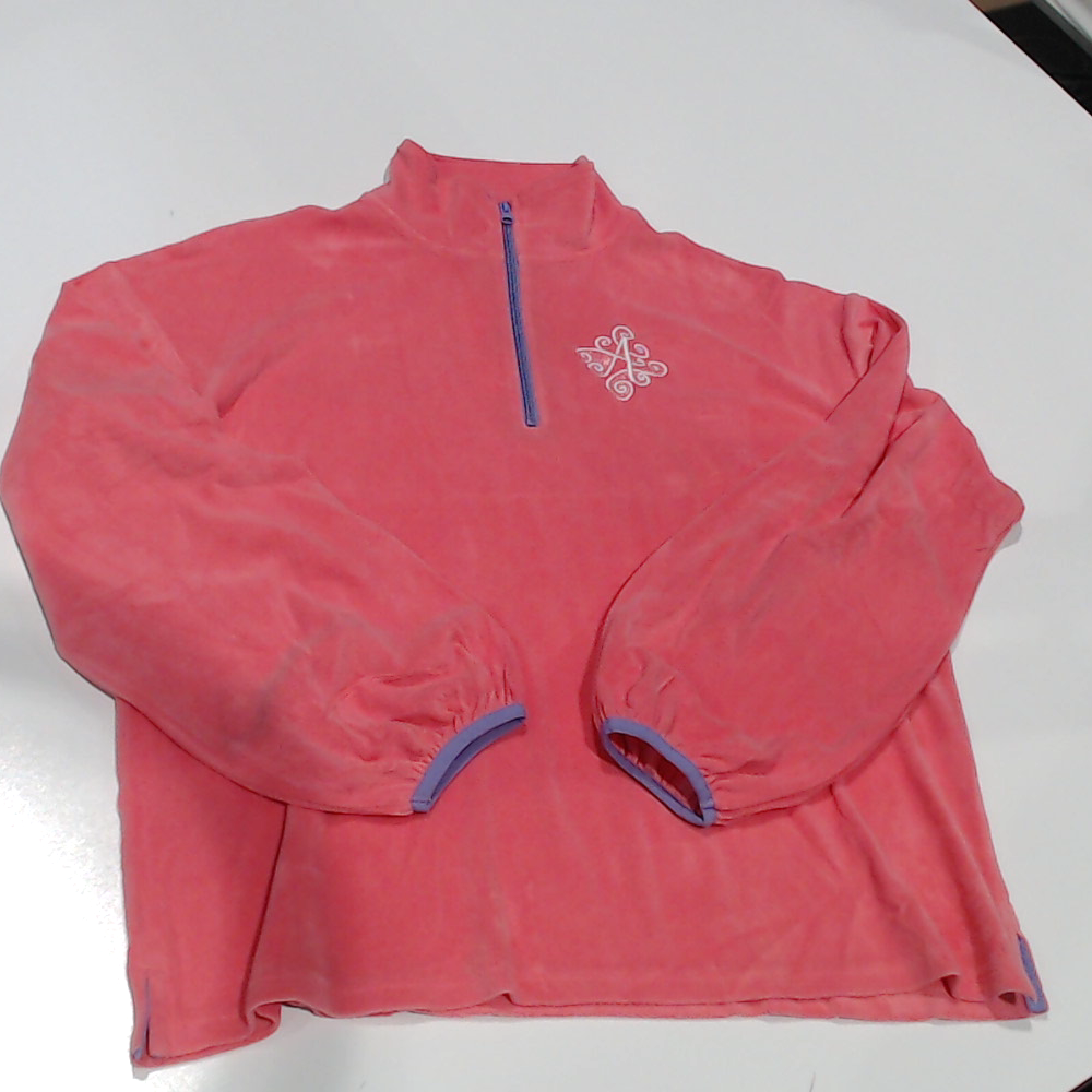 BLOOPER CLOTHING: Monogrammed Puff Sleeve Fleece Pullover