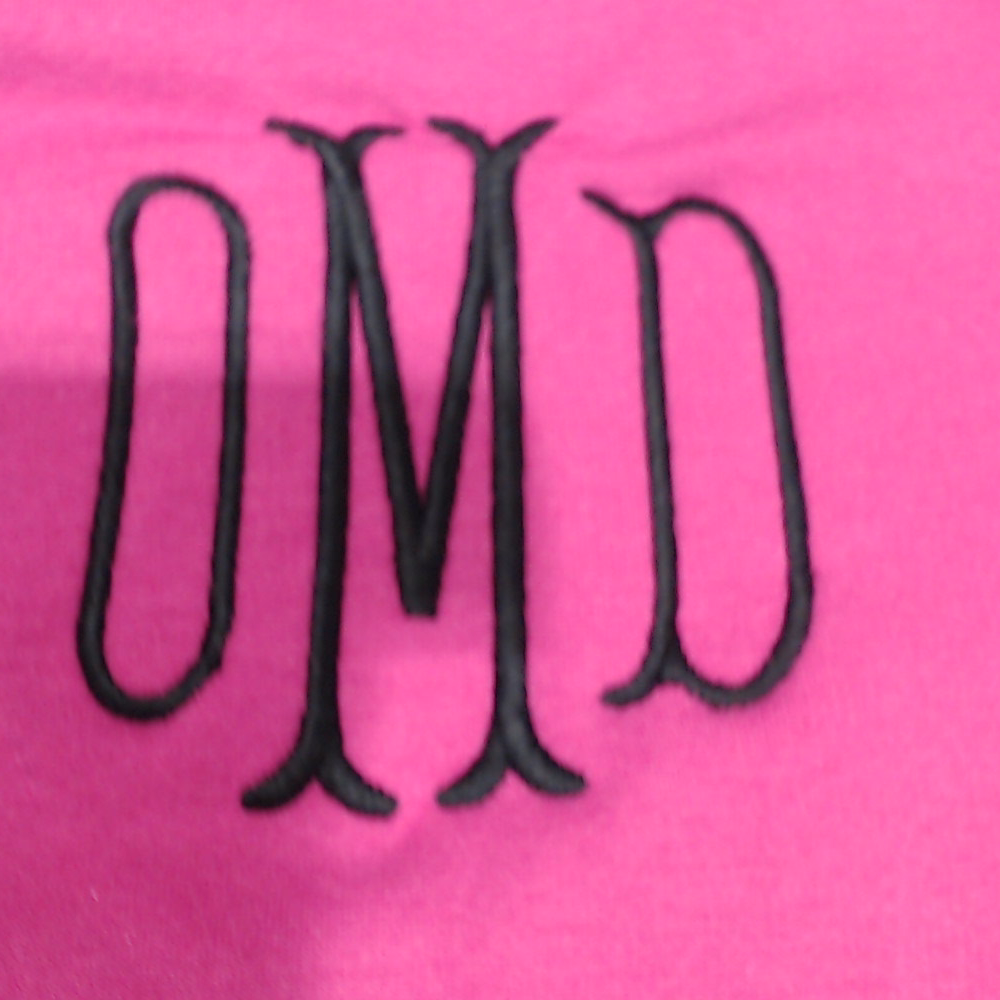 BLOOPER CLOTHING: Monogrammed Open Back Sweatshirt
