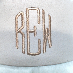 BLOOPER SHOES: Monogrammed Fuzzy Slippers