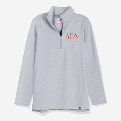 Alpha Gamma Delta Sweatshirt in Athletic Heather Gray