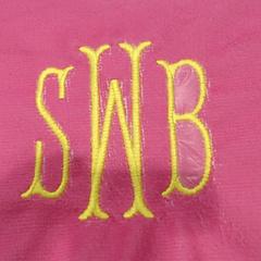 BLOOPER SWIM: Monogrammed Beach Towel