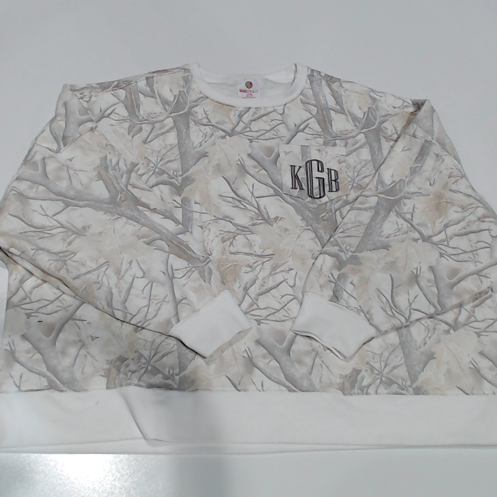 BLOOPER CLOTHING: Monogrammed Oversized Sweatshirt
