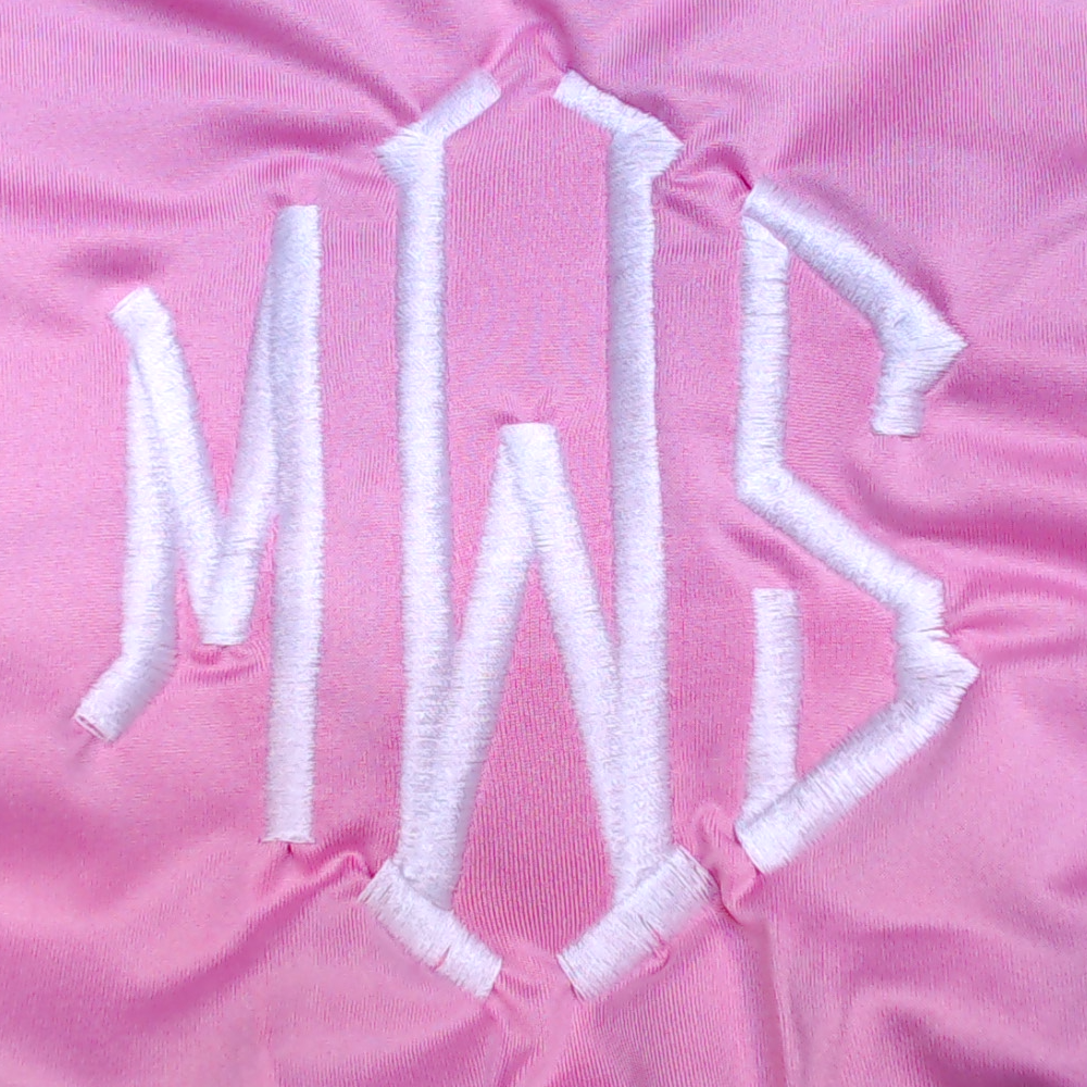 BLOOPER SWIM: Monogrammed Beach Cover Up