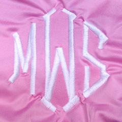 BLOOPER SWIM: Monogrammed Beach Cover Up