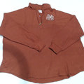 BLOOPER CLOTHING: Monogrammed Waffle Knit Pullover