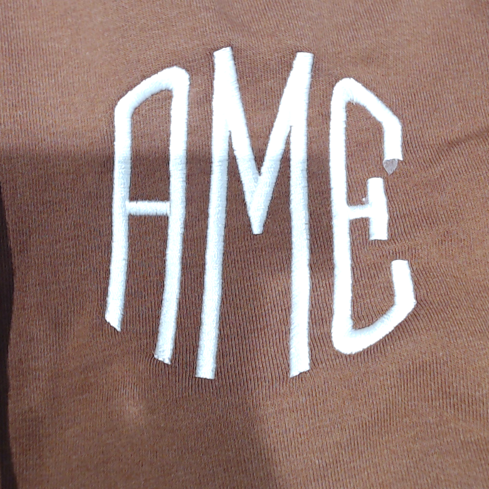 BLOOPER CLOTHING: Monogrammed Waffle Knit Pullover