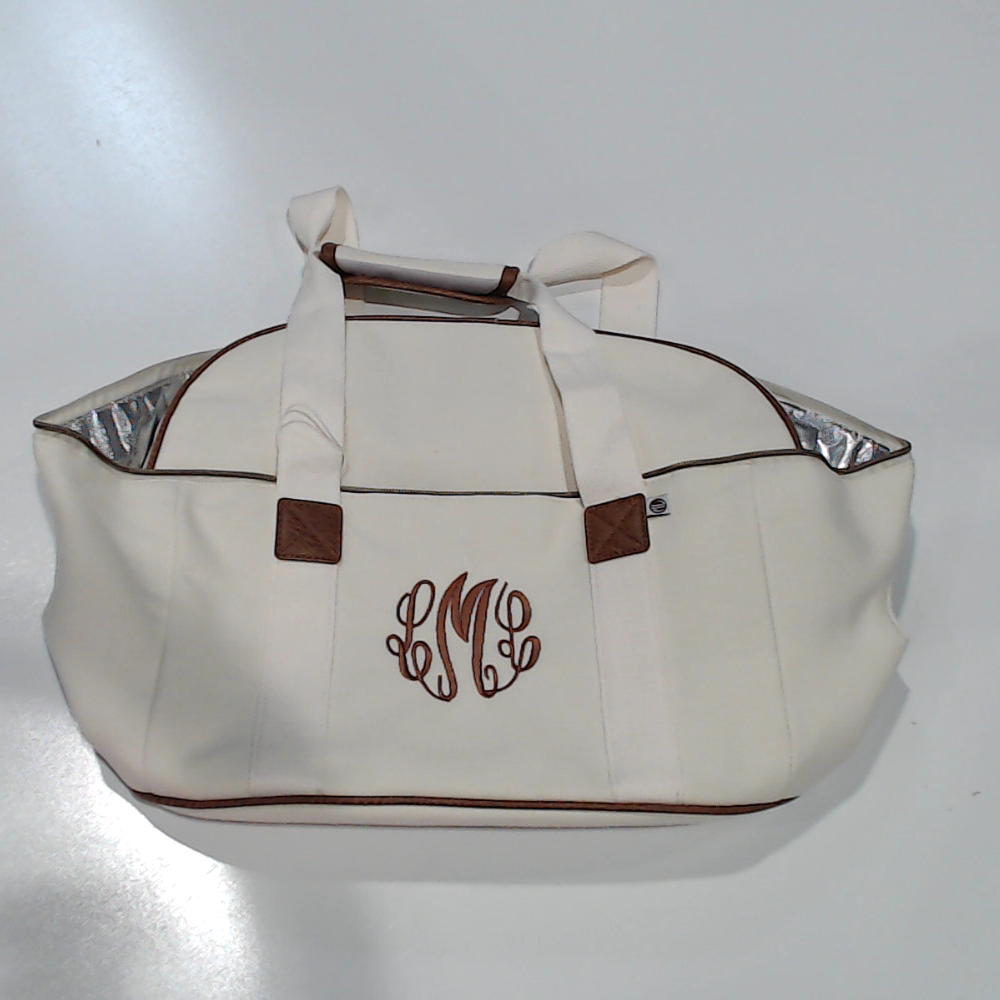 BLOOPER ACCESSORY: Monogrammed Slow Cooker Carrier