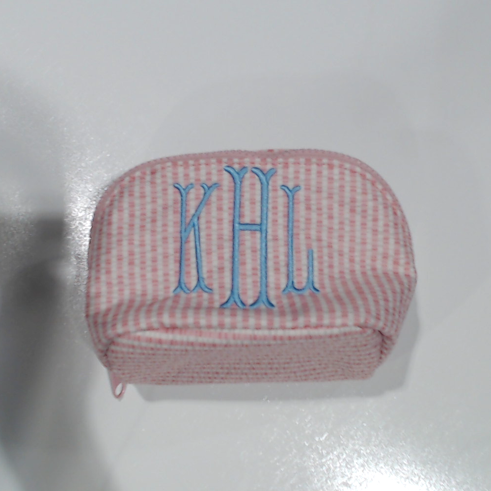 BLOOPER BAG: Monogrammed Makeup Bag