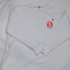 BLOOPER CLOTHING: Monogrammed Crewneck Sweatshirt