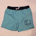 BLOOPER KIDS: Monogrammed Boys Swim Trunks