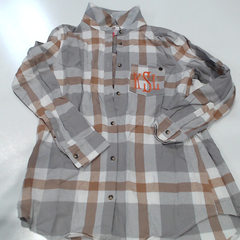 BLOOPER CLOTHING: Monogrammed Plaid Layering Tunic