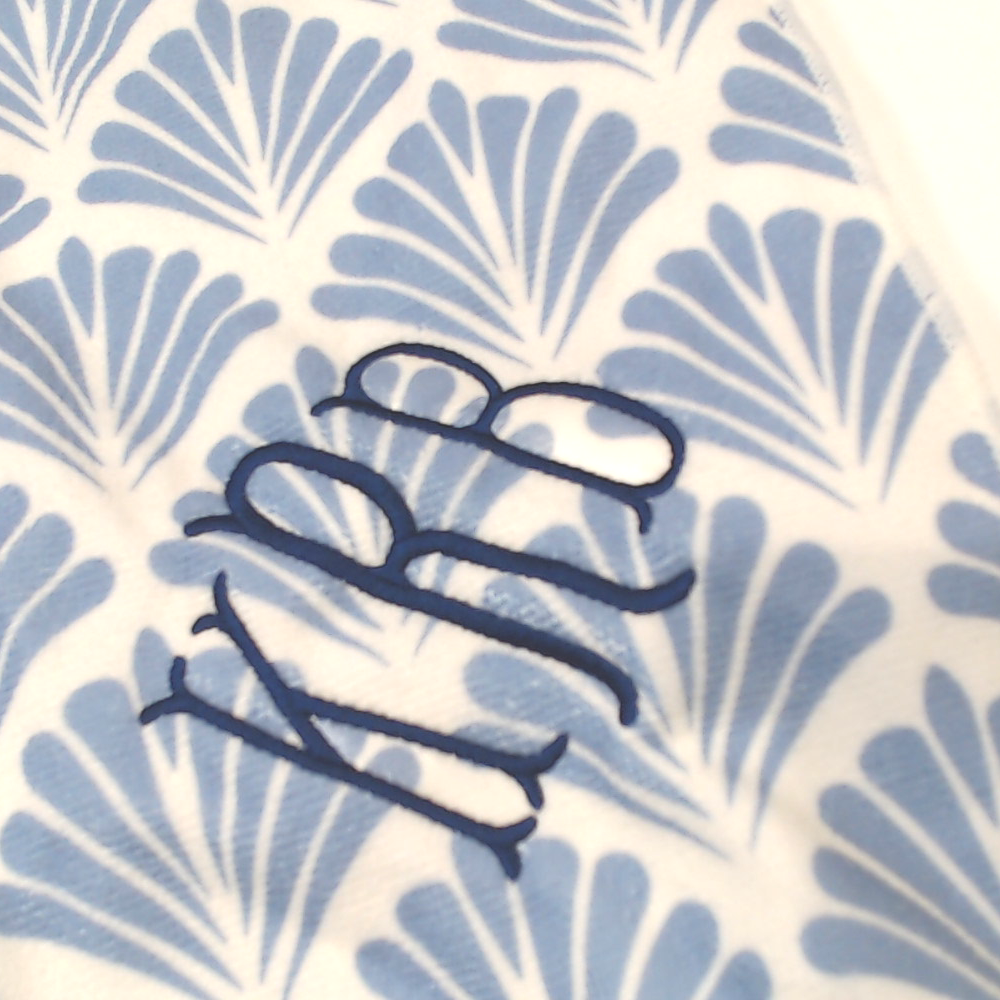 BLOOPER SWIM: Monogrammed Beach Towel