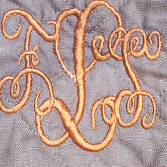 BLOOPER CLOTHING: Monogrammed Reversible Vest