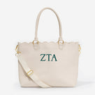 Zeta Tau Alpha Laptop Tote Bag | Bone