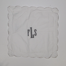 BLOOPER ACCESSORY: Monogrammed Pillow Sham