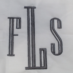 BLOOPER ACCESSORY: Monogrammed Pillow Sham