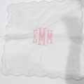 BLOOPER ACCESSORY: Monogrammed Pillow Sham